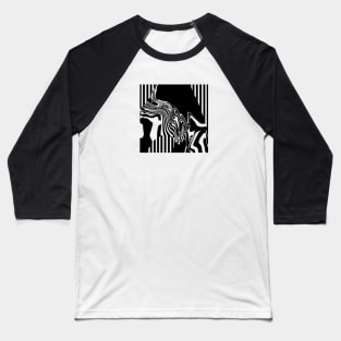 Sculpted Symmetry Baseball T-Shirt